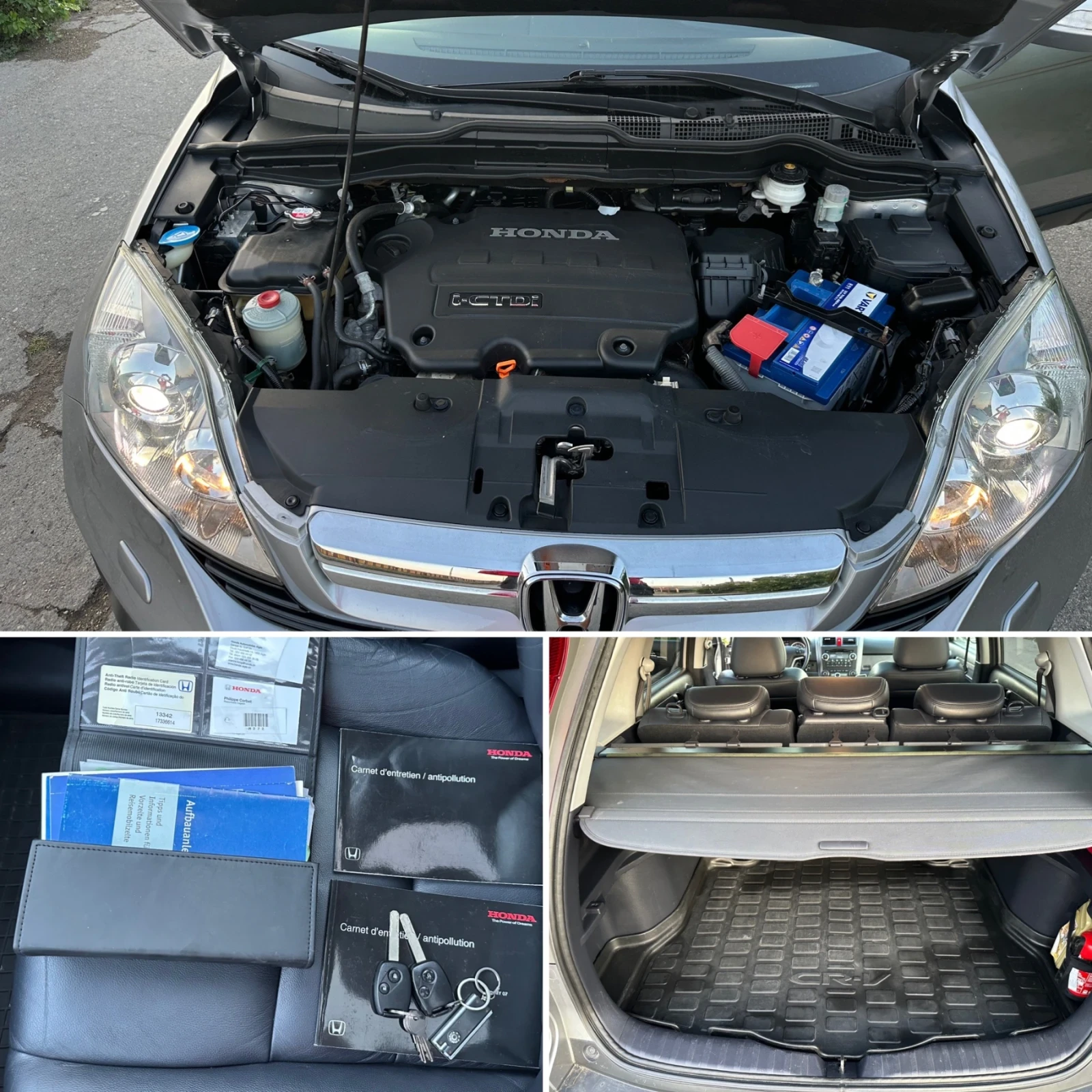 Honda Cr-v 2.2i-CDTi 4x4 ����/��������/Xenon | Mobile.bg � ����������� 12