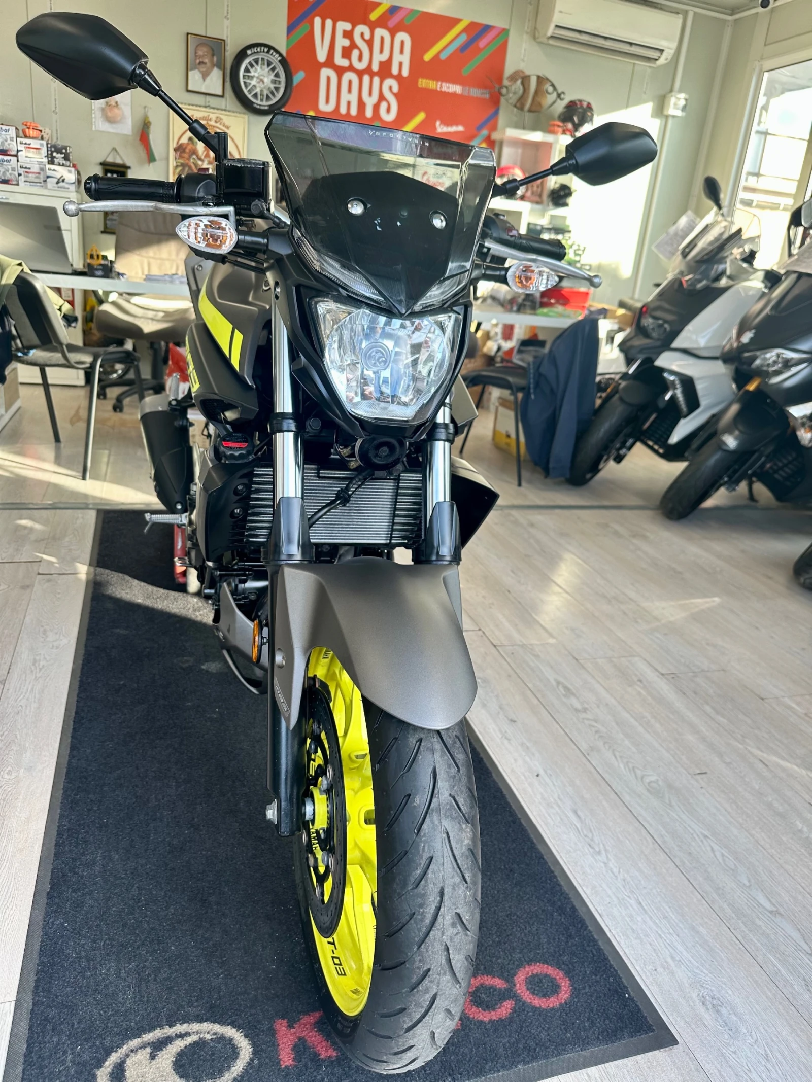 Yamaha Mt-03 07.2018г. Кат. А2, снимка 9 - Мотоциклети и мототехника - 54137649