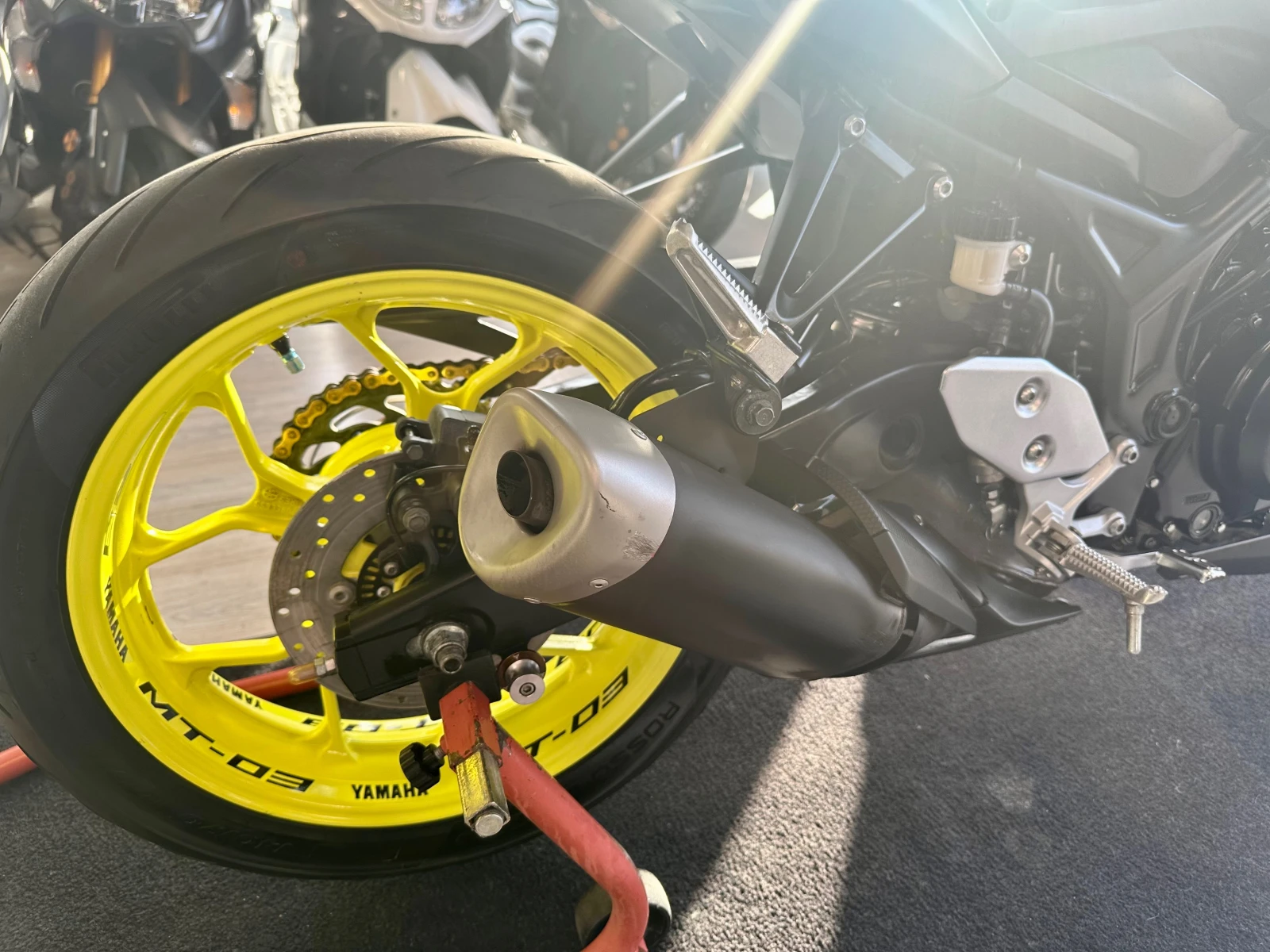 Yamaha Mt-03 07.2018г. Кат. А2, снимка 7 - Мотоциклети и мототехника - 54137649
