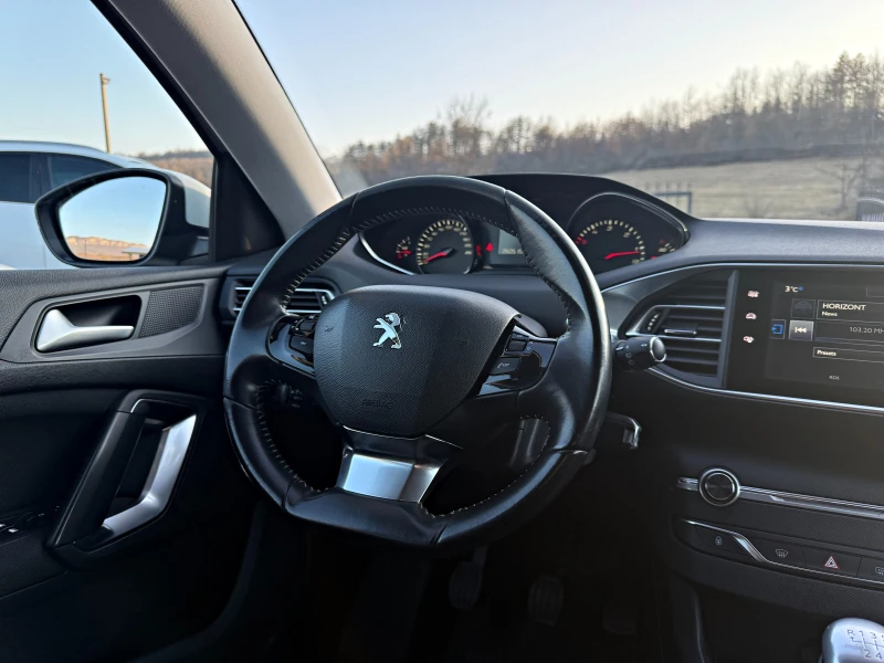 Peugeot 308 1.6BlueHDI ДИЗЕЛ 120кс ПОДГРЕВ 2015, снимка 7 - Автомобили и джипове - 49088825