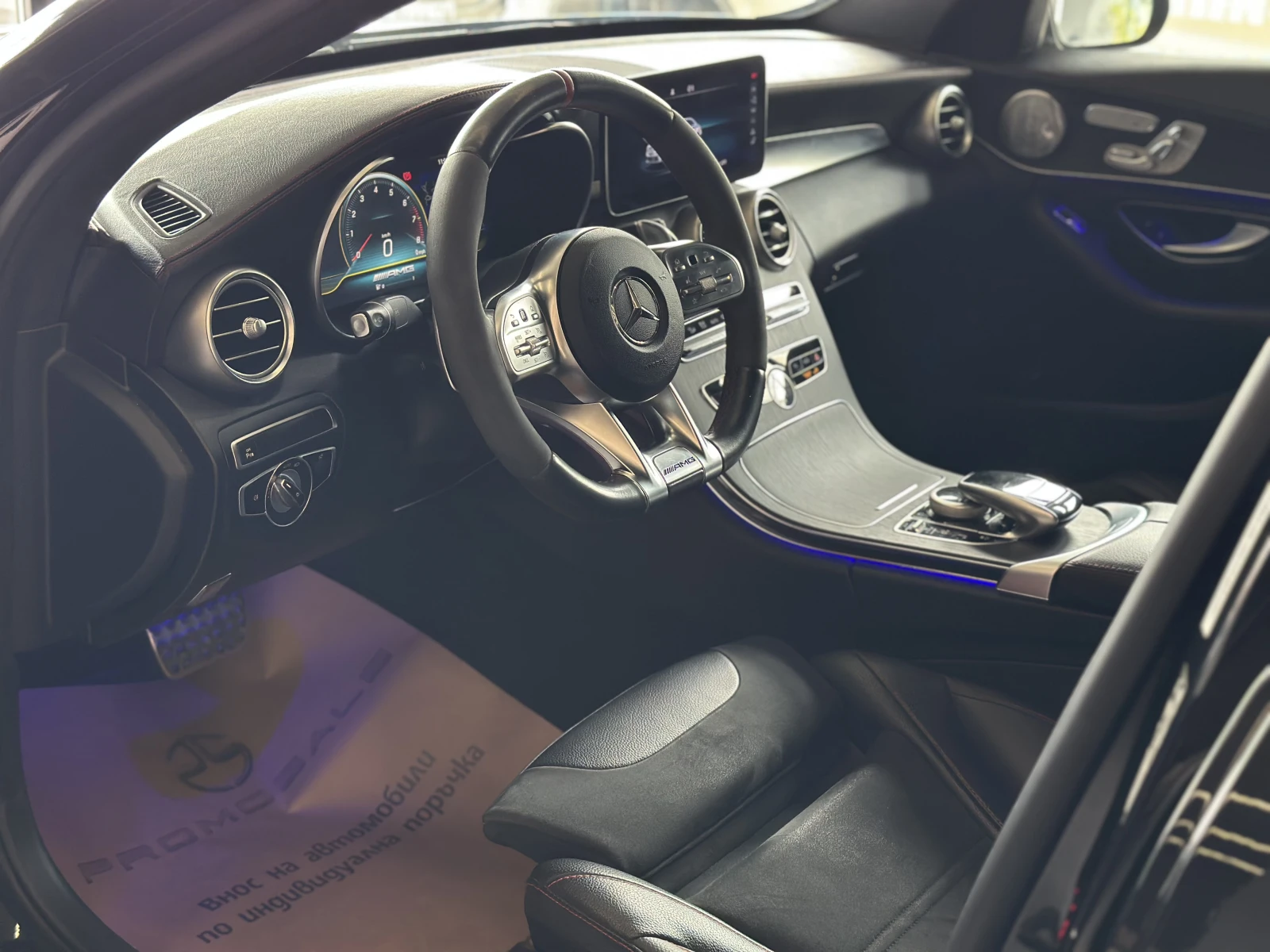 Mercedes-Benz C 43 AMG 4matic* Black Edition* Pano* Alcantara* Лизинг - изображение 8