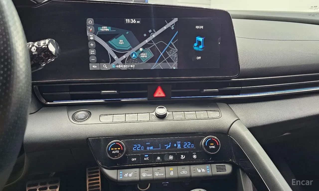 Hyundai Elantra AVANTE N / ОБДУХВАНЕ / ДИГИТАЛ / ПАМЕТИ, снимка 15 - Автомобили и джипове - 55927251