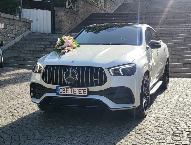 Mercedes-Benz GLE 53 4MATIC Mega FULL, SilverStar, Гаранционен, снимка 1 - Автомобили и джипове - 48216206