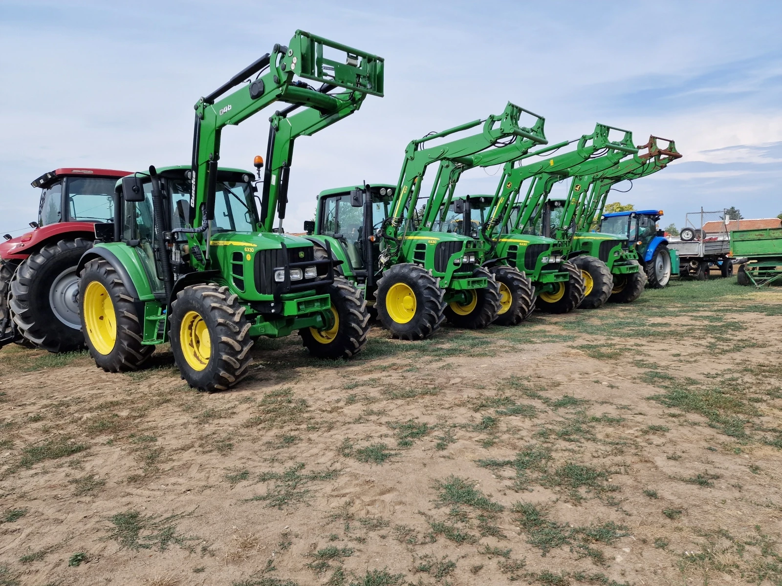 Трактор John Deere 6330 - Фадрома | Mobile.bg — изображение 1