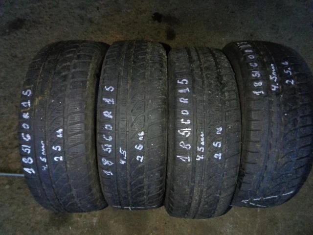 Гуми Зимни 185/60R15, снимка 1 - Гуми и джанти - 20298512