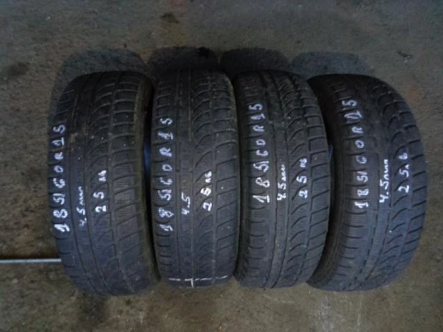 Гуми Зимни 185/60R15, снимка 11 - Гуми и джанти - 20298512