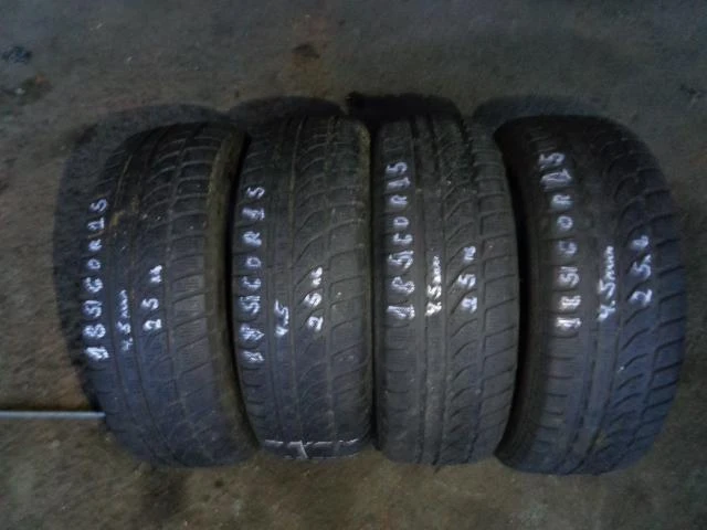 Гуми Зимни 185/60R15, снимка 8 - Гуми и джанти - 20298512