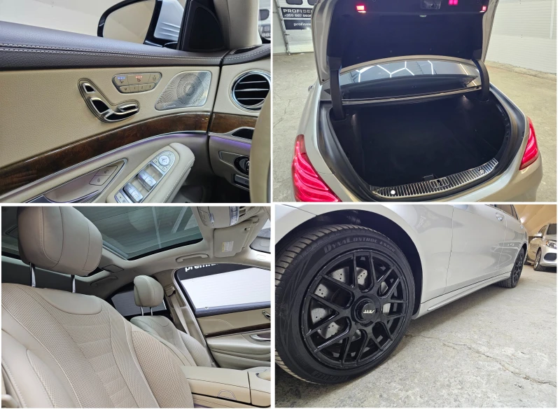 Mercedes-Benz S 550 4MATIC#AMG#KEYLES#BURMEST#PANO#ВАКУУМ#ОБДУХ#ВНОС, снимка 15 - Автомобили и джипове - 51972076