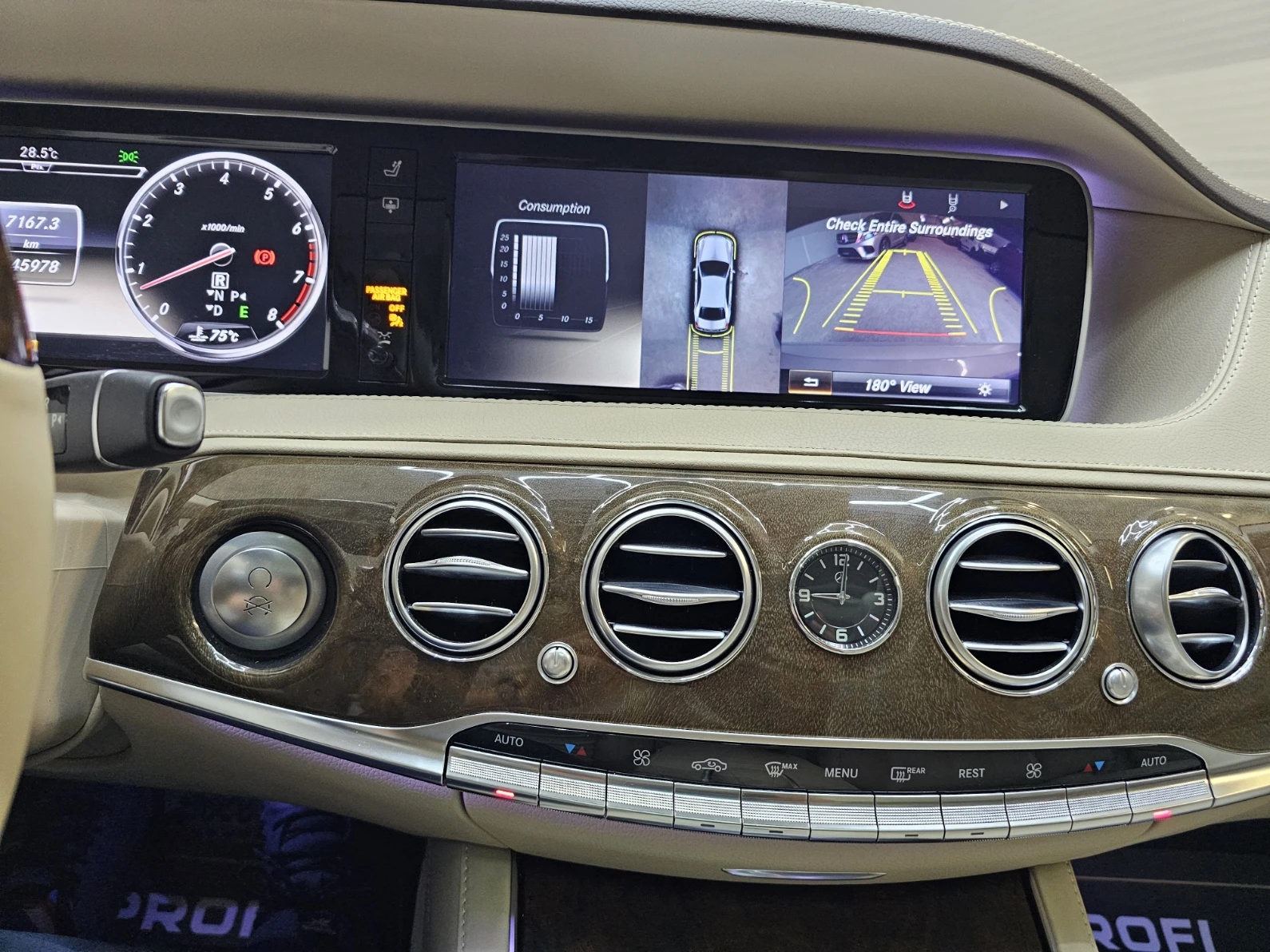 Mercedes-Benz S 550 4MATIC#AMG#KEYLES#BURMEST#PANO#ВАКУУМ#ОБДУХ#ВНОС - изображение 10
