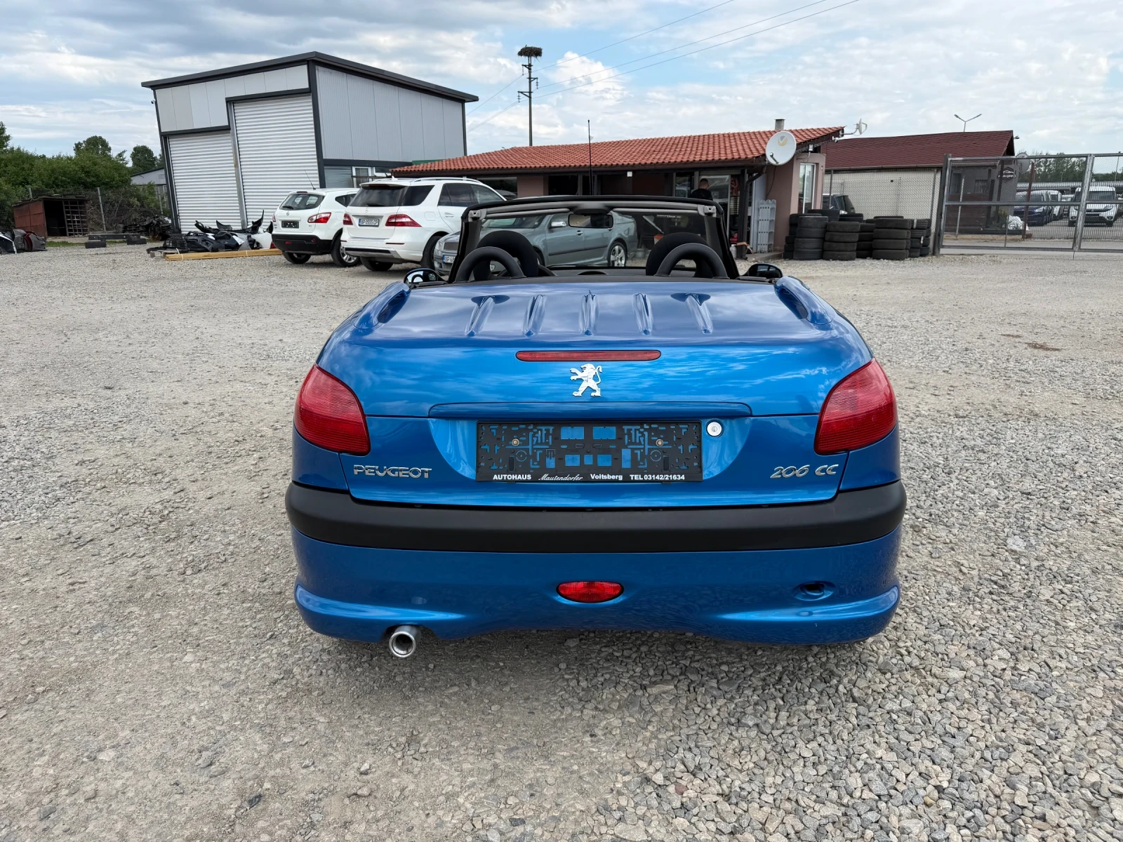 Peugeot 206 CC 1.6i-109PS, снимка 6 - Автомобили и джипове - 54735464