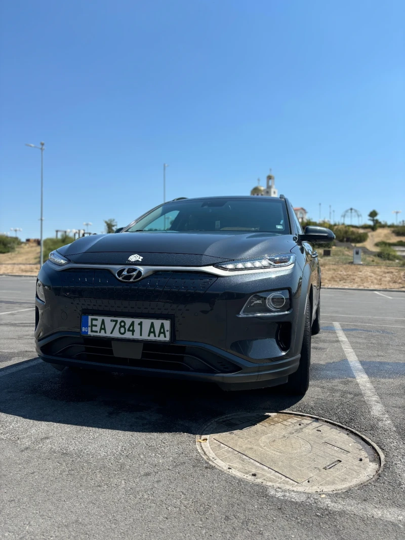 Hyundai Kona 64kWh 204hp, снимка 1 - Автомобили и джипове - 47443739