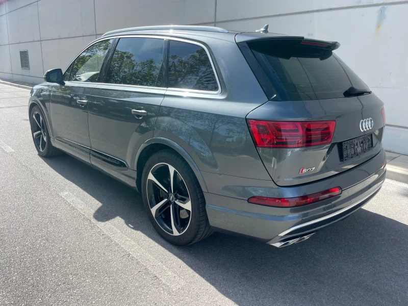 Audi SQ7 ГОТОВ ЛИЗИНГ+ 4.0TDIV8+ B&O+ Ceramica+ Подгрев+ Ка, снимка 4 - Автомобили и джипове - 47450302