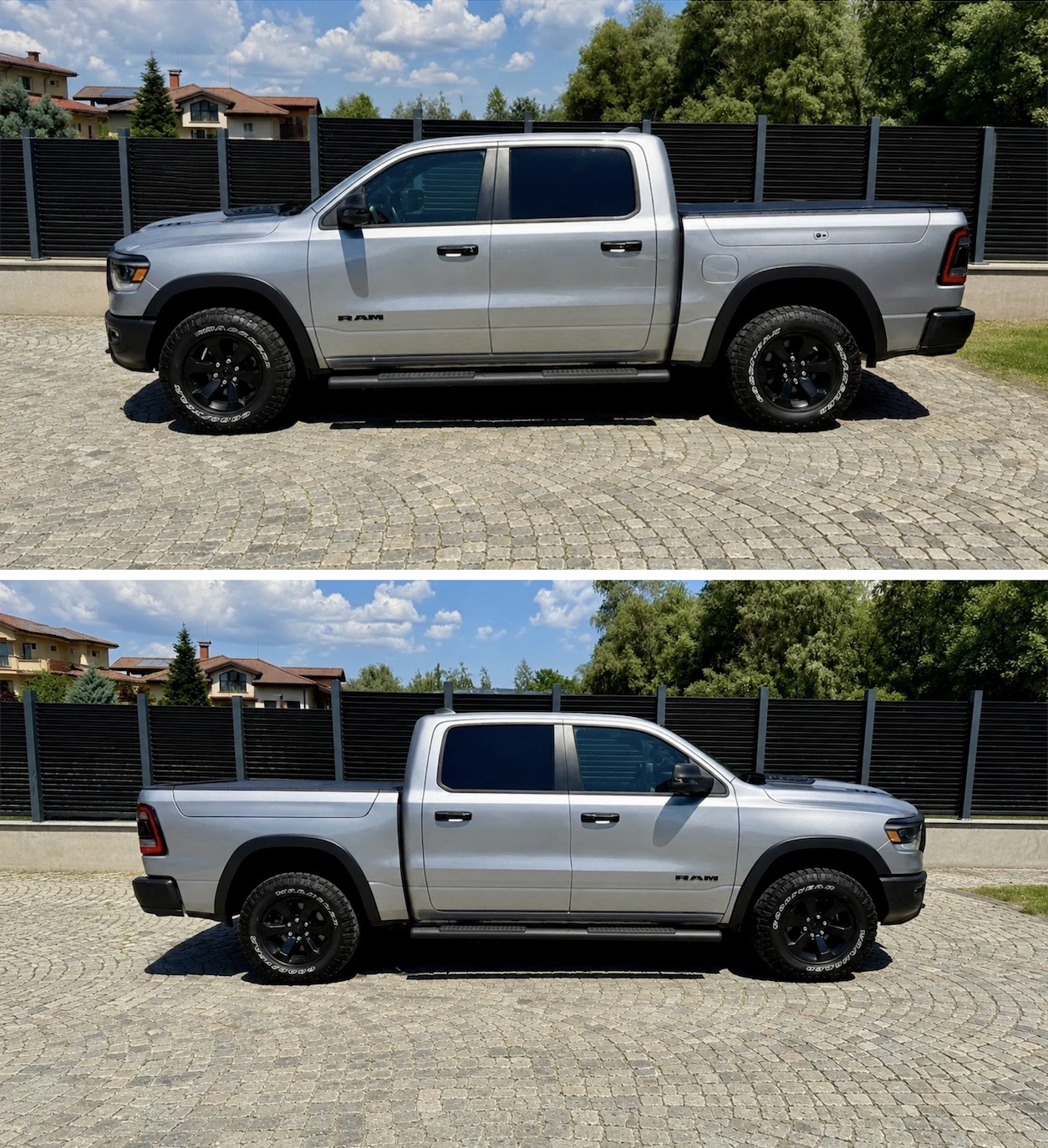 Dodge RAM 1500 QuadCab Long 5.7 HEMI V8 REBEL/Head-up/Harman/Пано, снимка 3 - Автомобили и джипове - 54999142