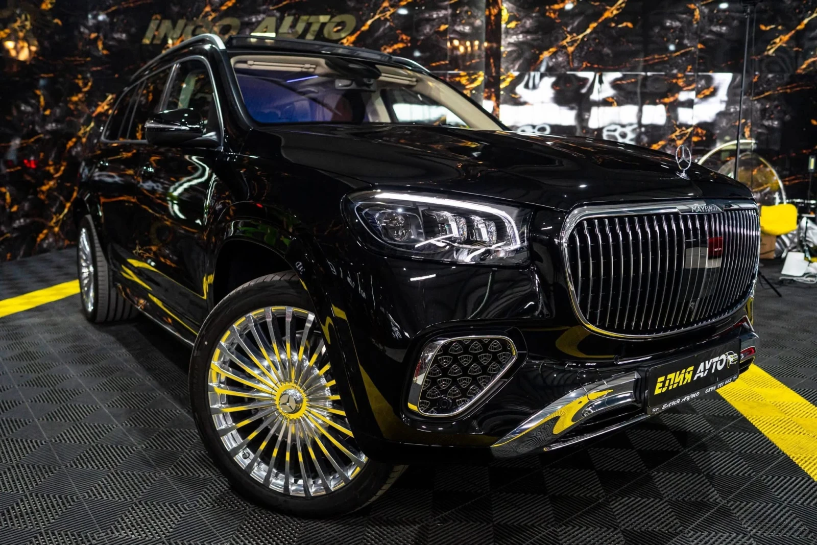 Mercedes-Benz GLS 600 MAYBACH LED ПАНО 3D BURM 3XTV ГАРАНЦИЯ ЛИЗИНГ 100%, снимка 4 - Автомобили и джипове - 54999644