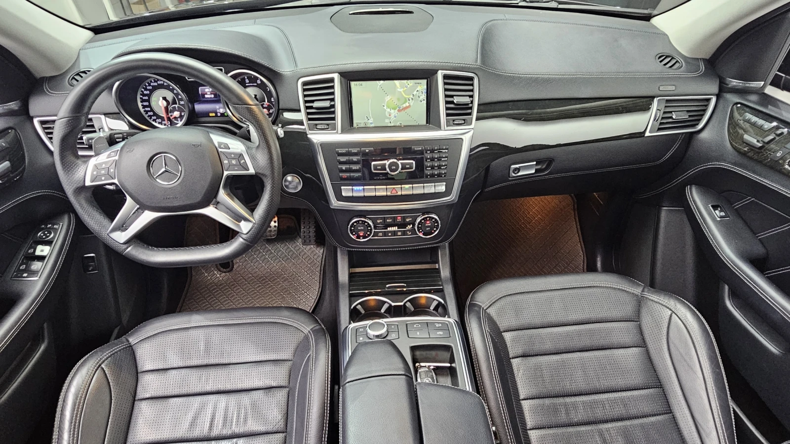 Mercedes-Benz ML 63 AMG ЕЛ. БАГАЖНИК* ЛЮК* КРАЙНА ЦЕНА, снимка 7 - Автомобили и джипове - 55983495