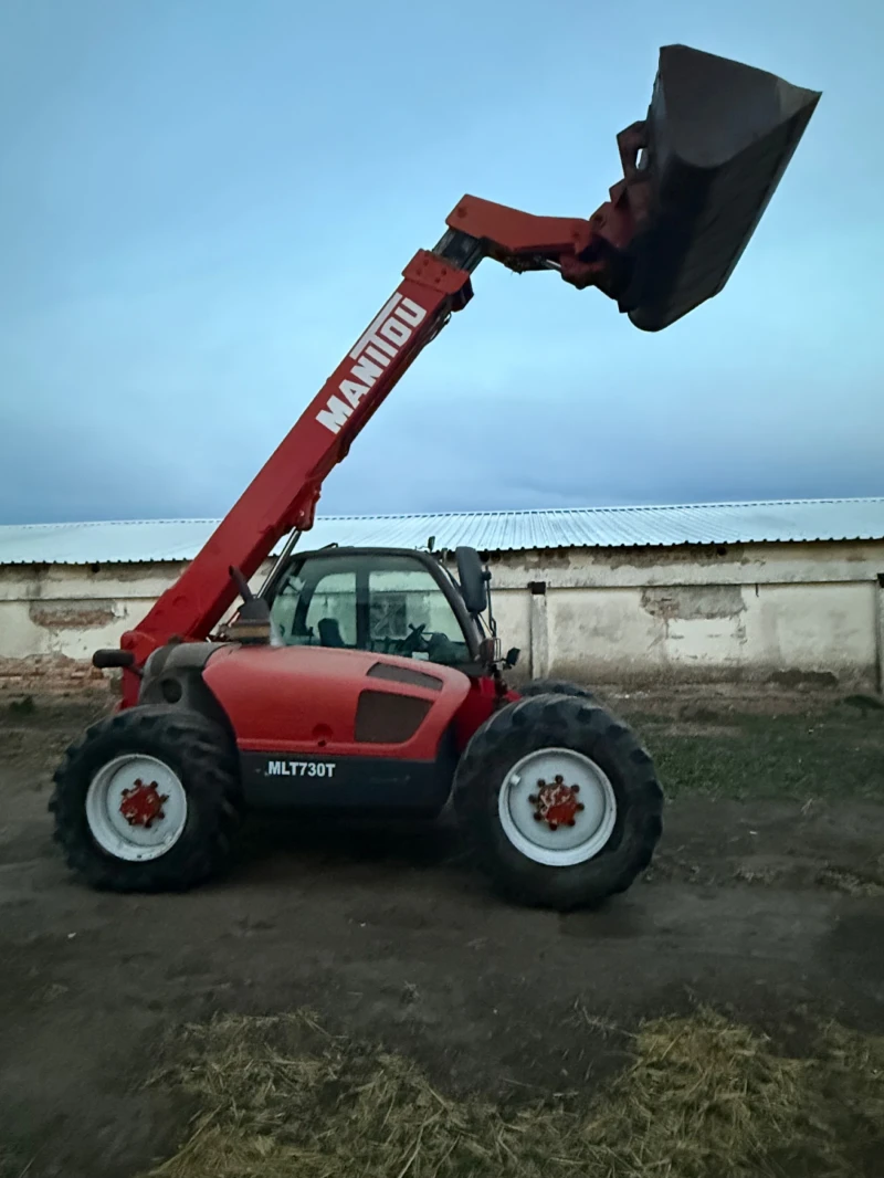 Телескопични товарачи Manitou млт 730, снимка 1 - Индустриална техника - 48418554