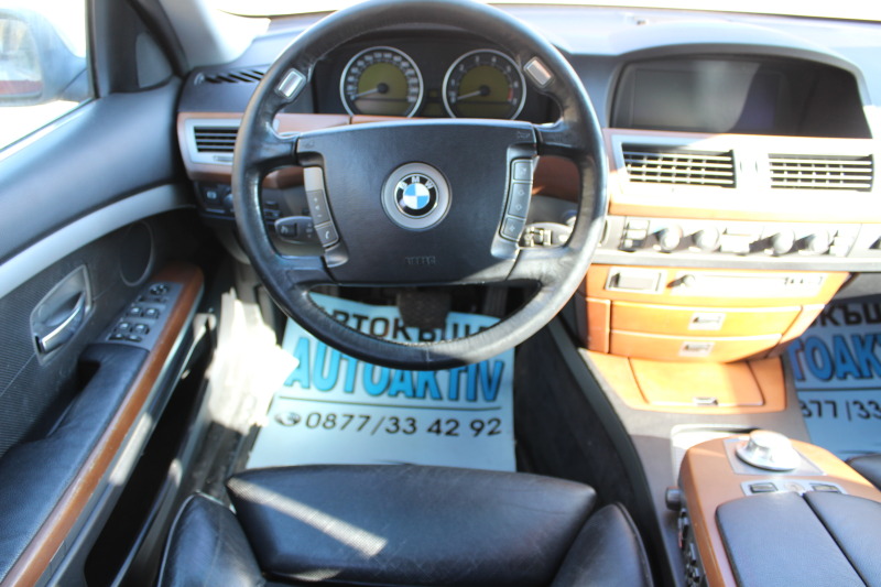BMW 745 4.4I 333к.с. АВТОМАТИК, снимка 12 - Автомобили и джипове - 46426789