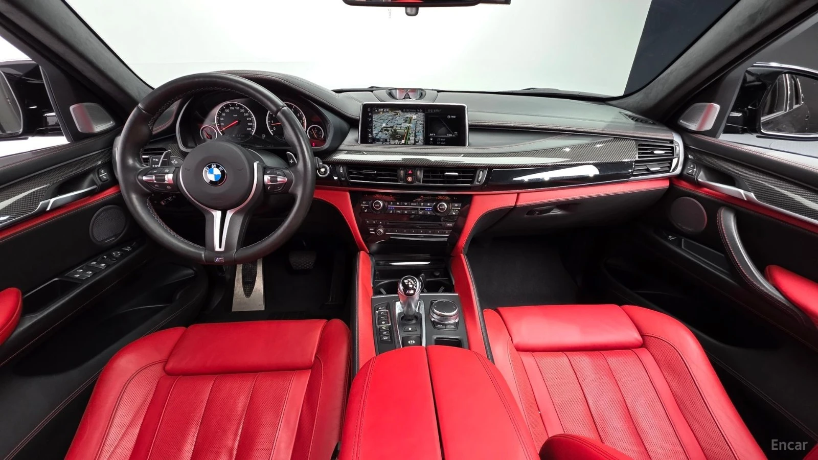 BMW X6 X6M 4.4* КОЖА* ОБДУХВ* НАВИ* ПАНО* HUD, снимка 5 - Автомобили и джипове - 55579745