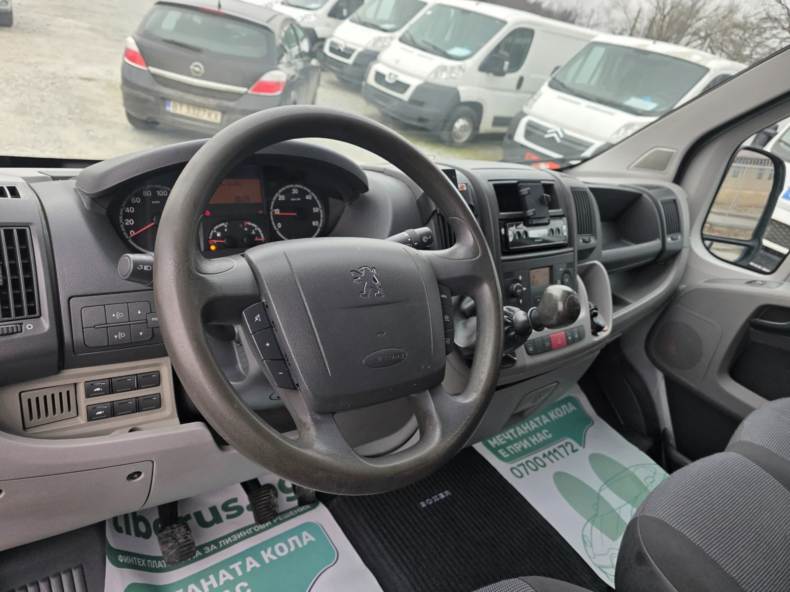 Peugeot Boxer 2.2hdi 6ск. 162000км! КЛИМАТРОНИК, снимка 15 - Бусове и автобуси - 53718198