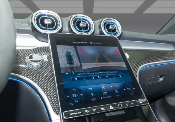 Mercedes-Benz C 63 AMG S E Performance = Night Package II = Гаранция, снимка 9 - Автомобили и джипове - 53590759