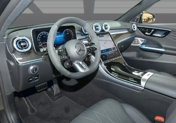 Mercedes-Benz C 63 AMG S E Performance = Night Package II = Гаранция, снимка 6 - Автомобили и джипове - 53590759