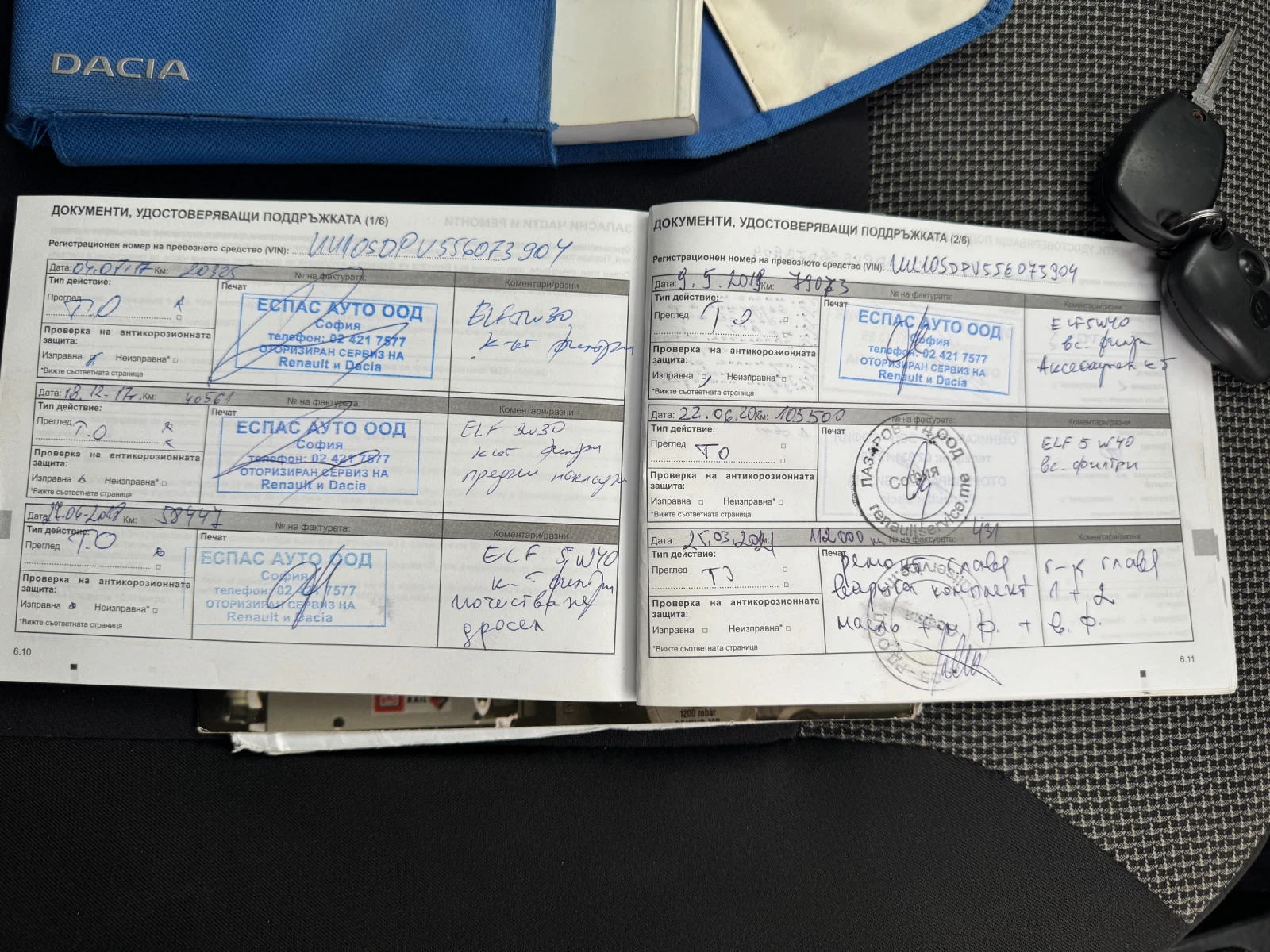 Dacia Dokker 1.6 LPG, снимка 12 - Автомобили и джипове - 54584979