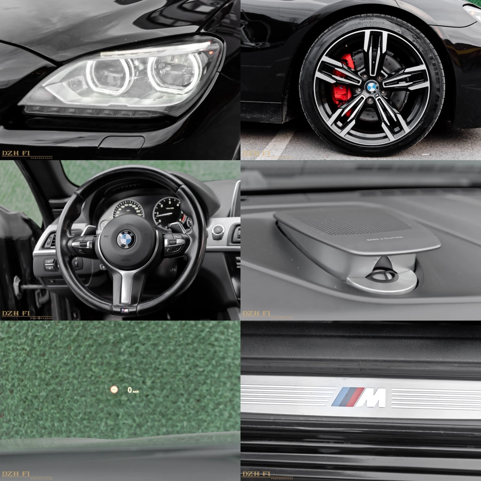 BMW 640 D* GRANCOUPE* M-PACK* BANG&OLUFSEN* HEAD UP* LED Ф, снимка 14 - Автомобили и джипове - 55932745