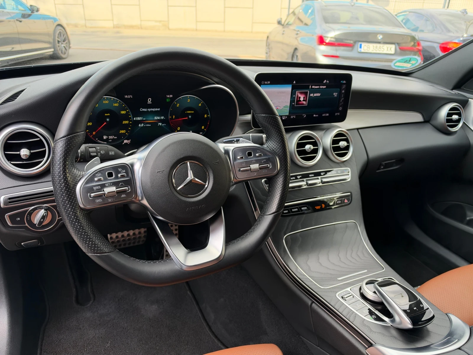 Mercedes-Benz C 300 d Facelift AMG Widescreen Multibeam Ambient Camera, снимка 9 - Автомобили и джипове - 56271960