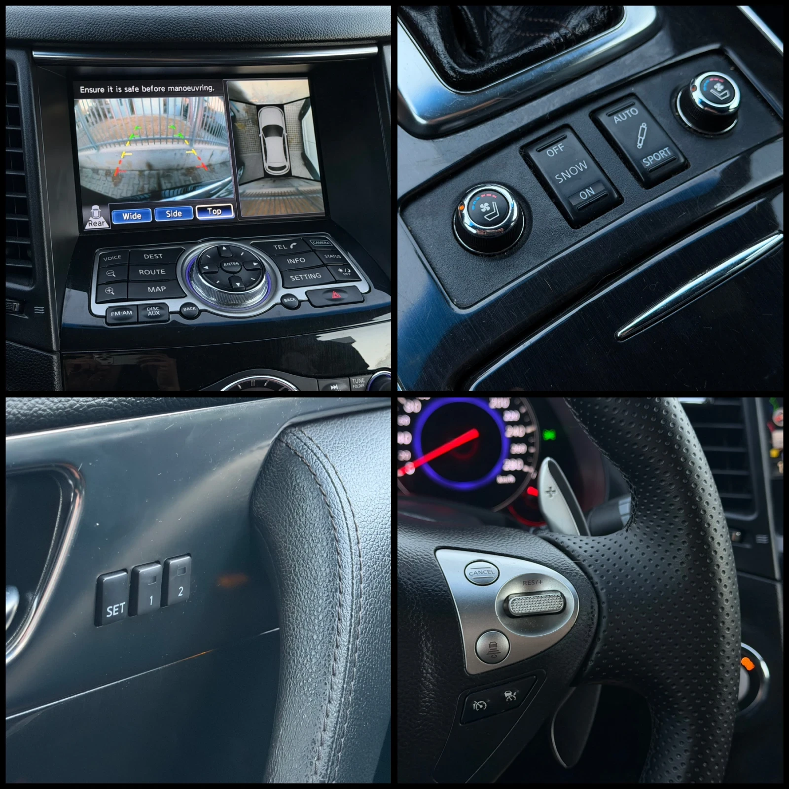 Infiniti Fx 37 S* LPG* ОБДУХВАНЕ* КАМЕРА* BOSE* MEMORY, снимка 16 - Автомобили и джипове - 56045908