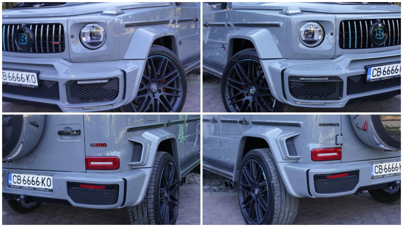 Mercedes-Benz G 500 BRABUS 700, снимка 7 - Автомобили и джипове - 56315544
