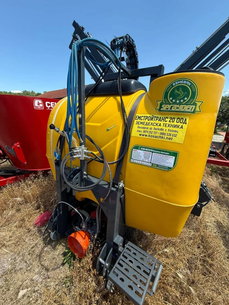 Пръскачка Amazone 1200литра АВТОМАТ, снимка 2 - Селскостопанска техника - 52015747