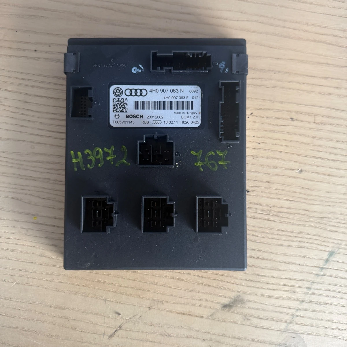 Модул управление бордовата мрежа за Audi A6 4G A7 4G A8 D4 4H0907063N-3972