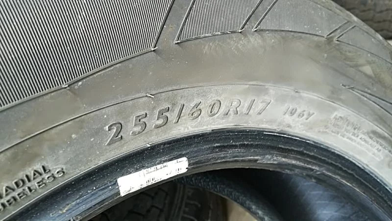 Гуми Летни 255/60R17, снимка 6 - Гуми и джанти - 25475024