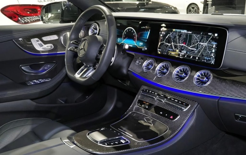 Mercedes-Benz E 53 AMG Coupe 4Matic+ = Carbon Exterior II= Carbon Гаранци, снимка 5 - Автомобили и джипове - 45965249