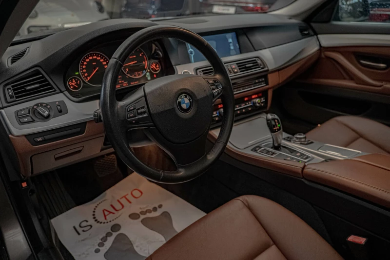 BMW 530 F11/xDrive/Night Vision/Панорама/Dynamic Drive/Под, снимка 9 - Автомобили и джипове - 51991713