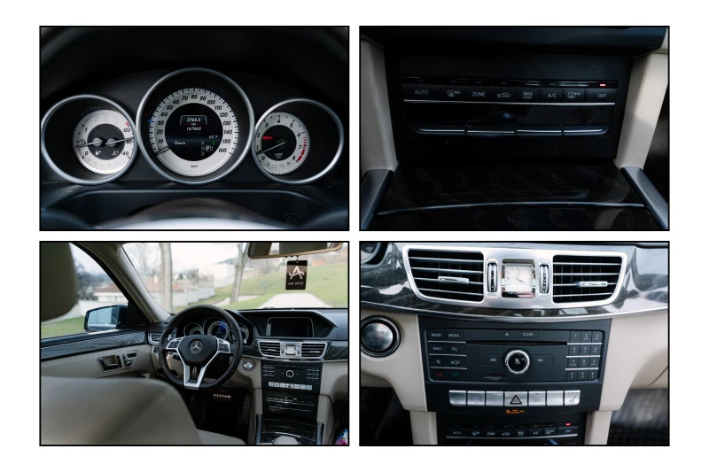 Mercedes-Benz E 350 167000km* 306 к.с 4MATIC* Печка* ПОДГРЕВ* Harman/k, снимка 13 - Автомобили и джипове - 53418398