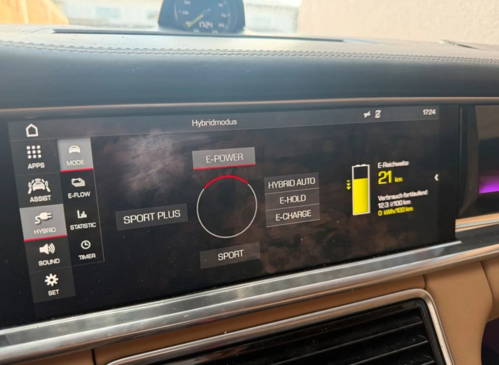 Porsche Panamera 4e chrono 480кс 4 местна Без Аналог Б2Б, снимка 15 - Автомобили и джипове - 54155967