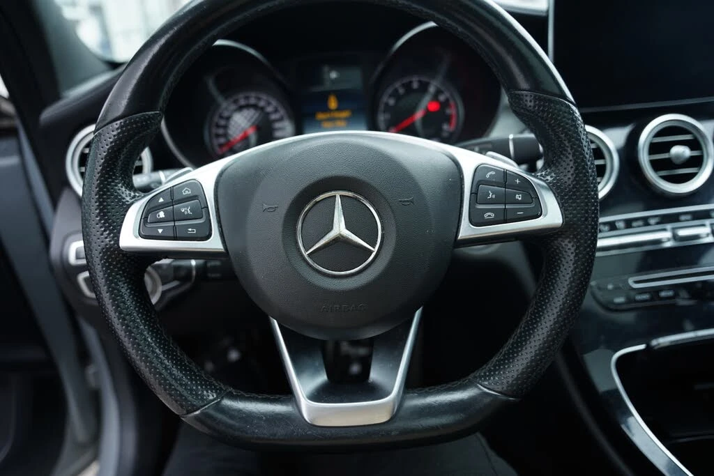 Mercedes-Benz C 450 AMG 4MATIC* AMG* BURMESTER* ПОДГРЕВ* КАМЕРА* ПАНОРАМА, снимка 9 - Автомобили и джипове - 54225761