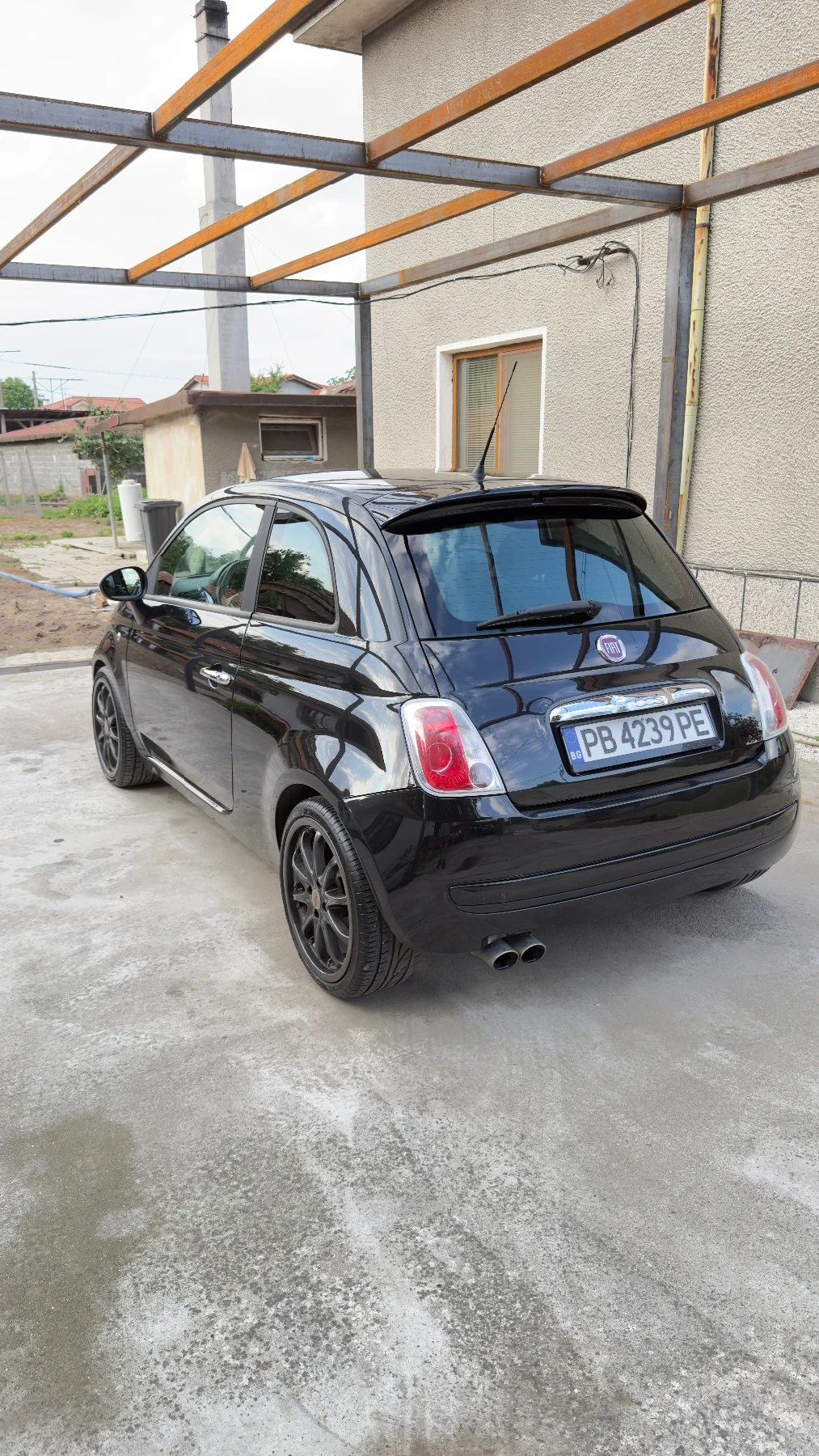 Fiat 500 BLACK EDITION , снимка 2 - Автомобили и джипове - 54804346