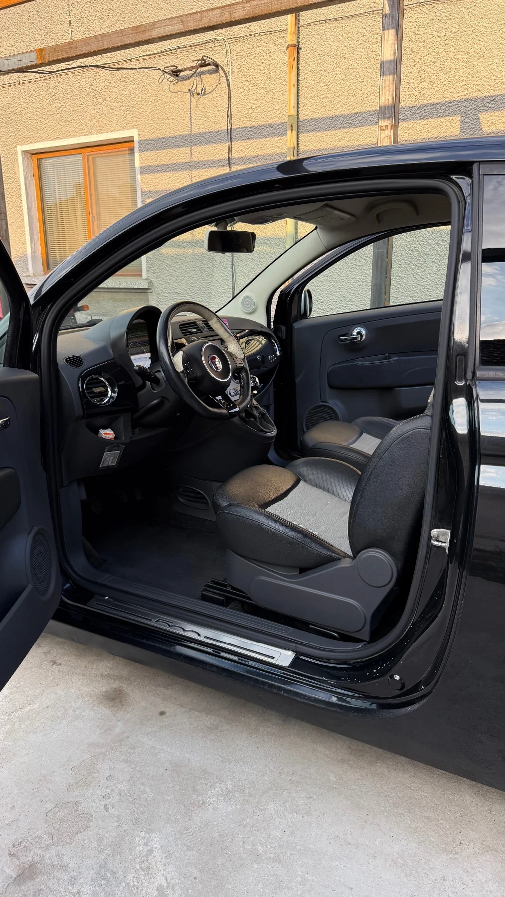 Fiat 500 BLACK EDITION , снимка 14 - Автомобили и джипове - 54804346