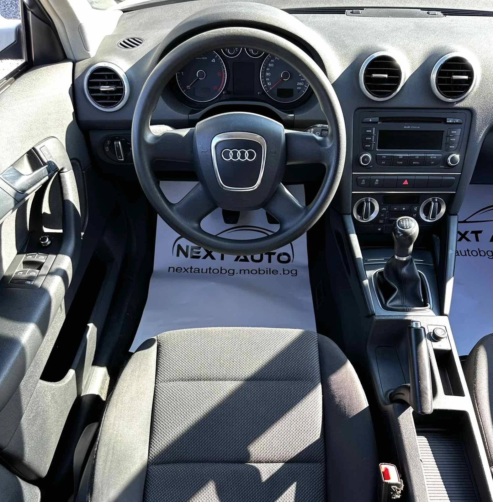Audi A3 SPORTBACK 1.6TDI 105HP EURO5B, снимка 10 - Автомобили и джипове - 55741431