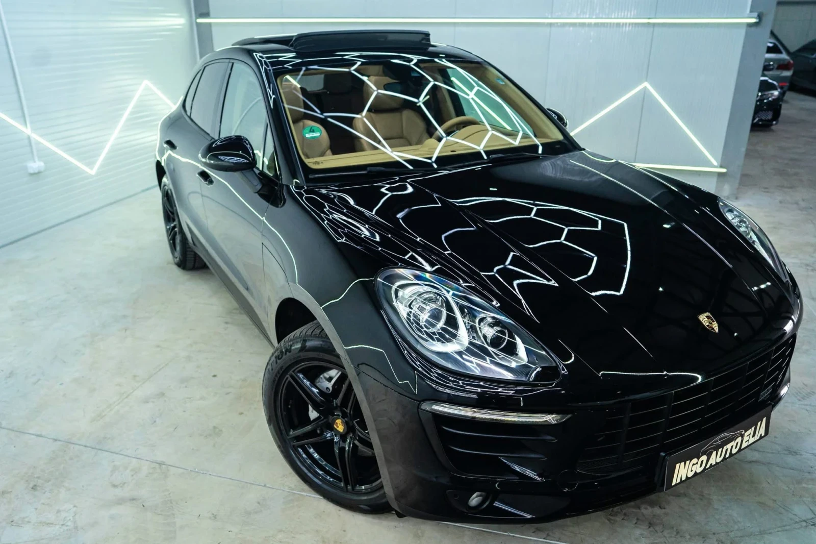 Porsche Macan 3.0D BLACK LINE LED NAVI ПАНО BOSE ЛИЗИНГ 100% , снимка 5 - Автомобили и джипове - 54770160