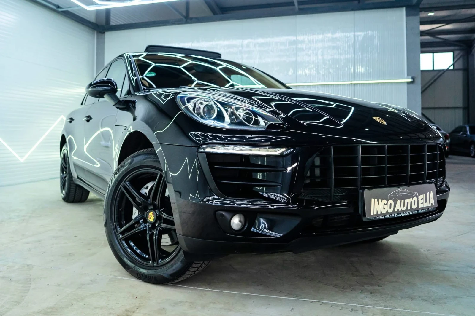 Porsche Macan 3.0D BLACK LINE LED NAVI ПАНО BOSE ЛИЗИНГ 100% , снимка 4 - Автомобили и джипове - 54770160