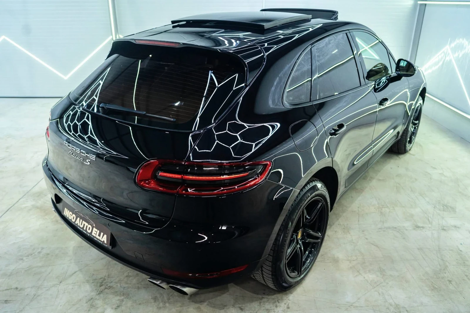Porsche Macan 3.0D BLACK LINE LED NAVI ПАНО BOSE ЛИЗИНГ 100% , снимка 9 - Автомобили и джипове - 54770160