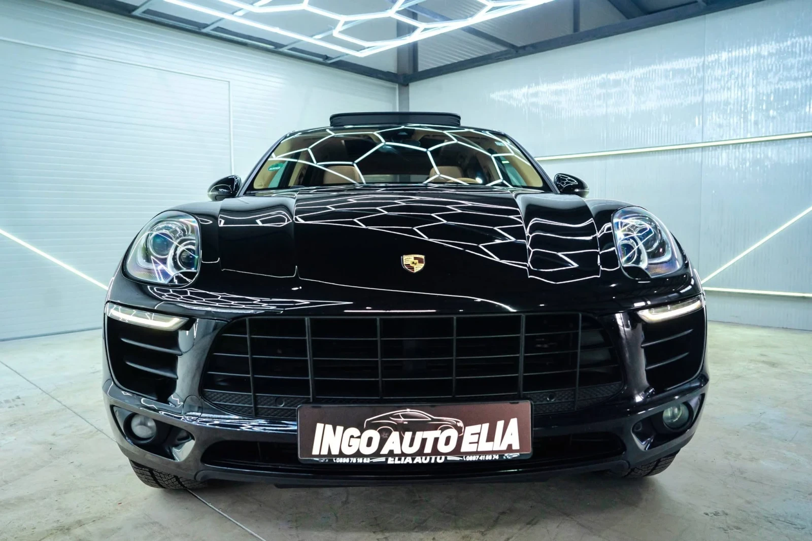 Porsche Macan 3.0D BLACK LINE LED NAVI ПАНО BOSE ЛИЗИНГ 100% , снимка 3 - Автомобили и джипове - 54770160