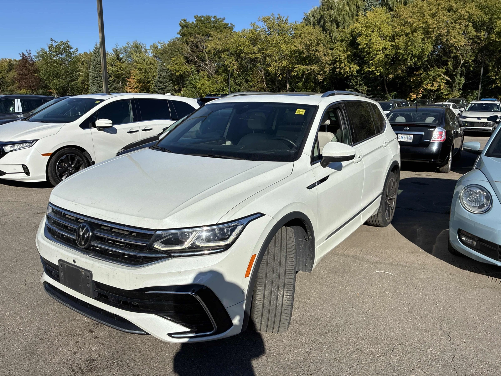 VW Tiguan Highline R-Line/360/Dis/Fender/Обдухване