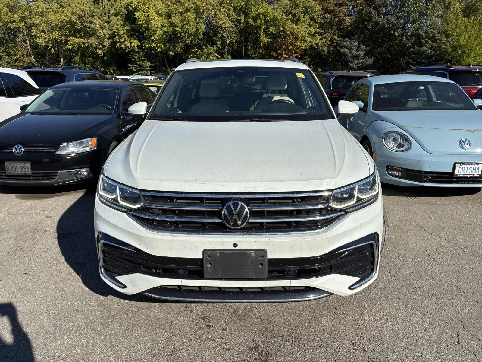 VW Tiguan Highline R-Line/360/Dis/Fender/Обдухване, снимка 6 - Автомобили и джипове - 56244454