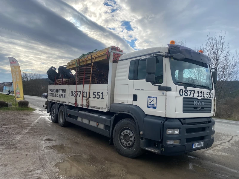 Man Tga 26.480 hiab 166, снимка 9 - Камиони - 49185303