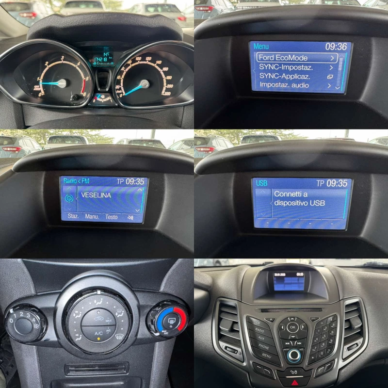 Ford Fiesta 75ps* КЛИМАТИК* FACELIFT* , снимка 14 - Автомобили и джипове - 53255396