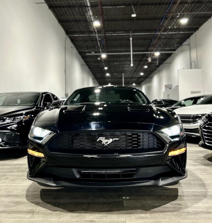 Ford Mustang EcoBoost Premium CAM* BLINDSPOT* * CARPLAY* | Mobile.bg   5